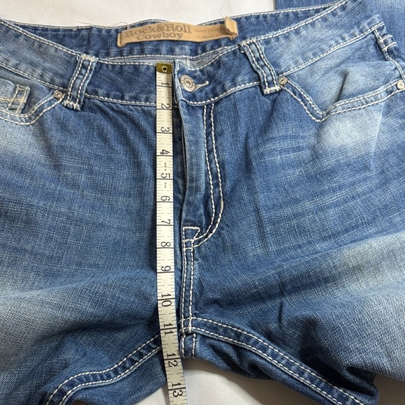 Classic Blue Straight Men's Jeans - Picture 4 of 9